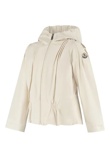 Giacca Con Cappuccio Elaine Bianco Avorio MONCLER ENFANT | 954-1A00104 54ARP081